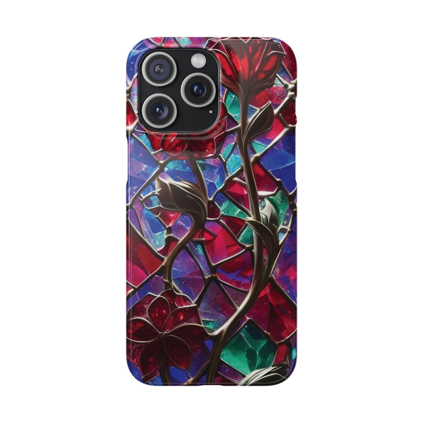 iPhone Snap Case – Glasmosaik 3D Optik Design