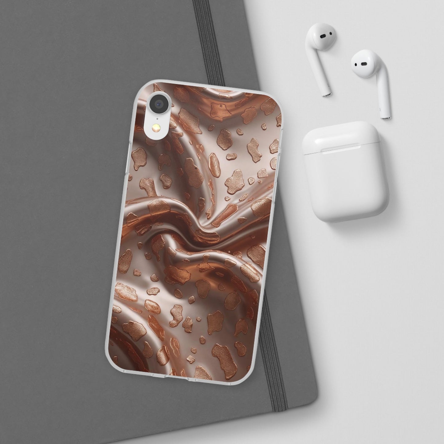 iPhone Flexi Case – Leopardenmuster