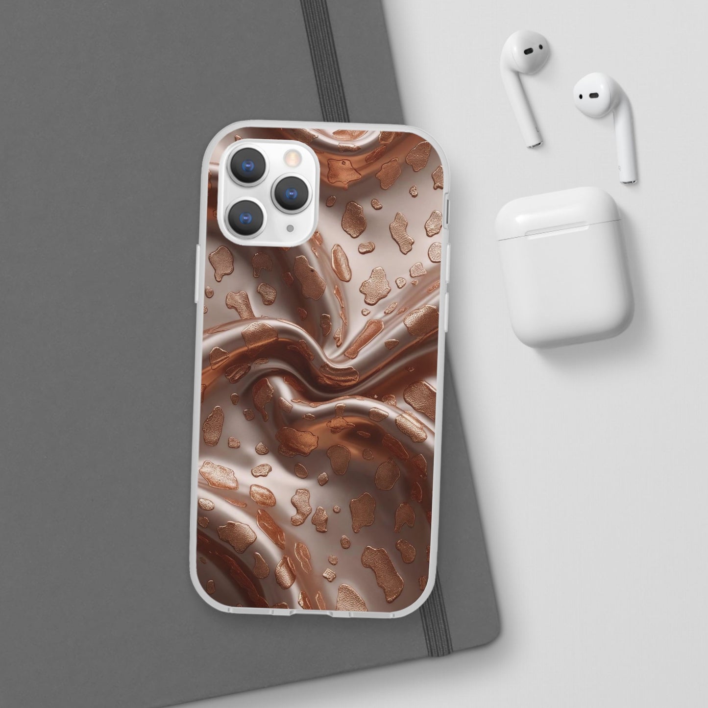 iPhone Flexi Case – Leopardenmuster