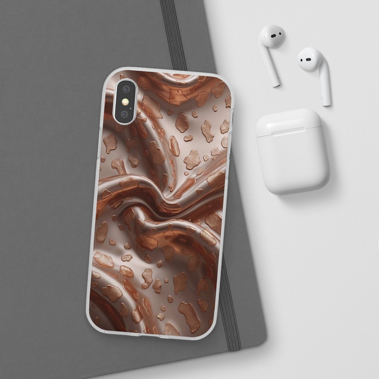 iPhone Flexi Case – Leopardenmuster