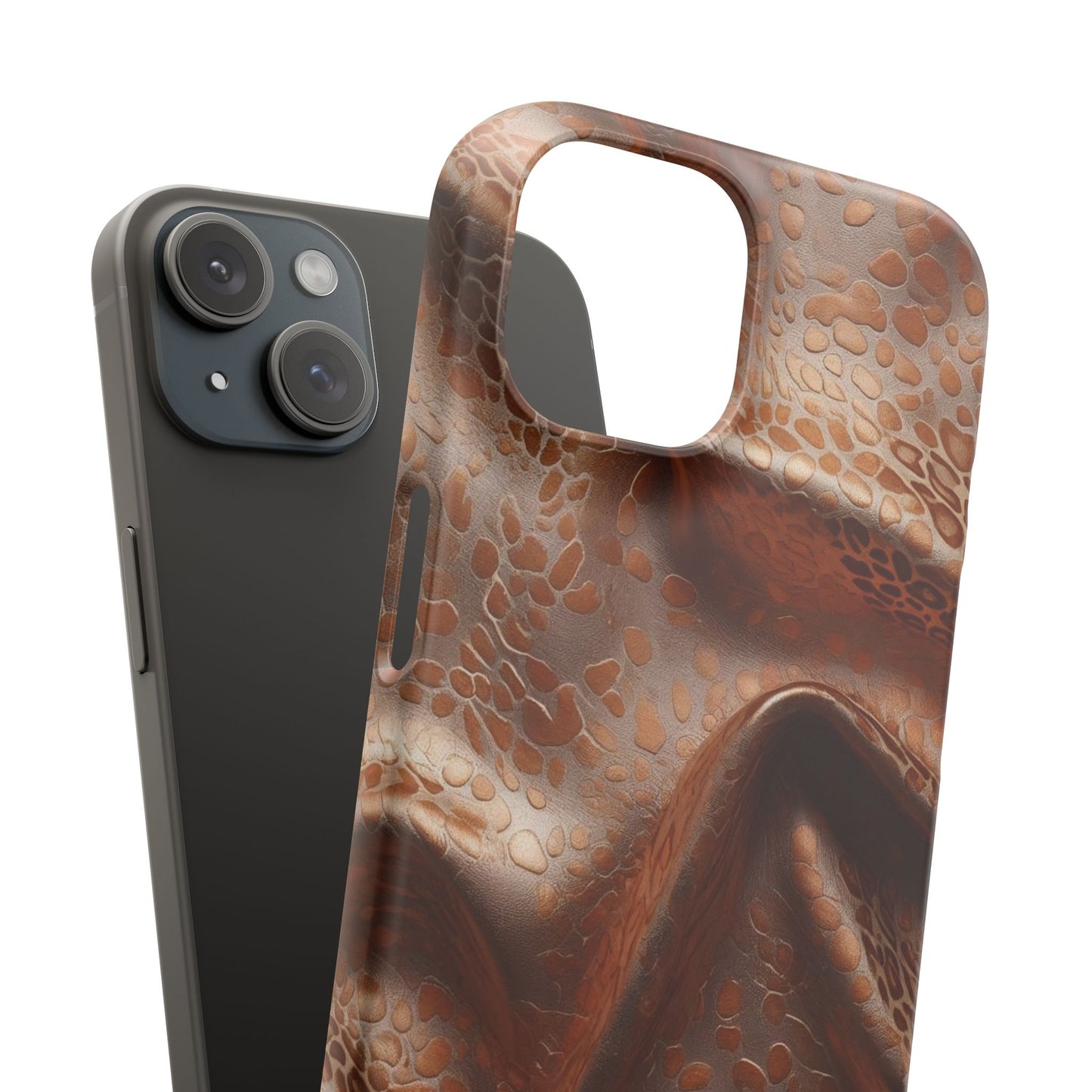 Snap Case Leopard Muster iPhone Handyhülle – Luxus trifft Design