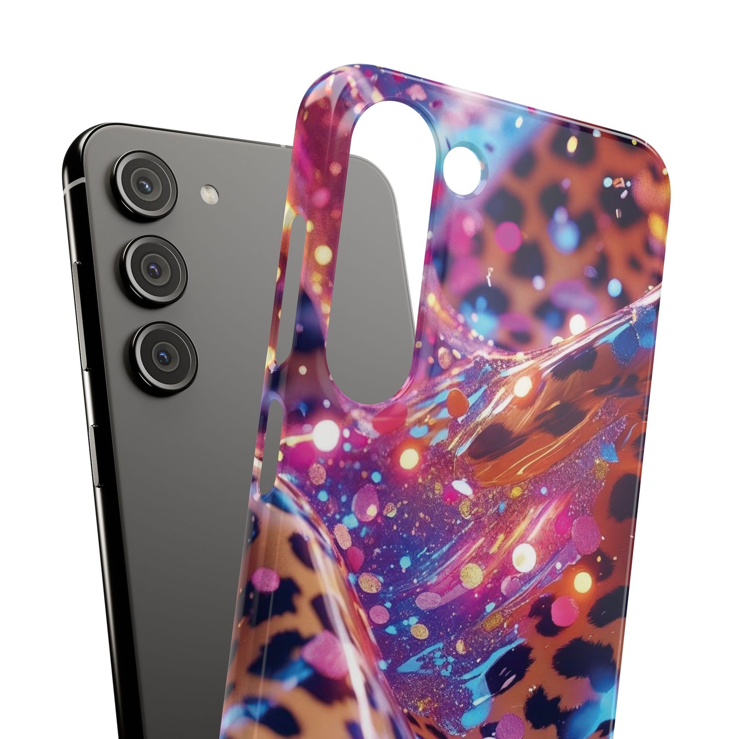 Snap Case Leopard Muster Samsung Handyhülle