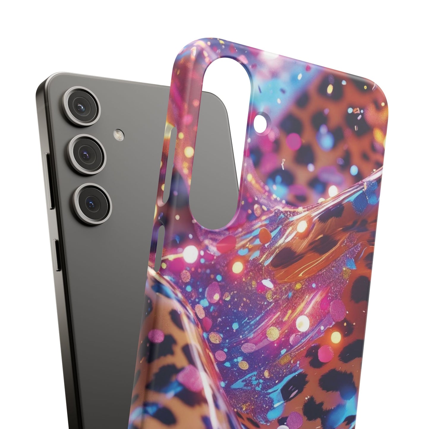 Snap Case Leopard Muster Samsung Handyhülle