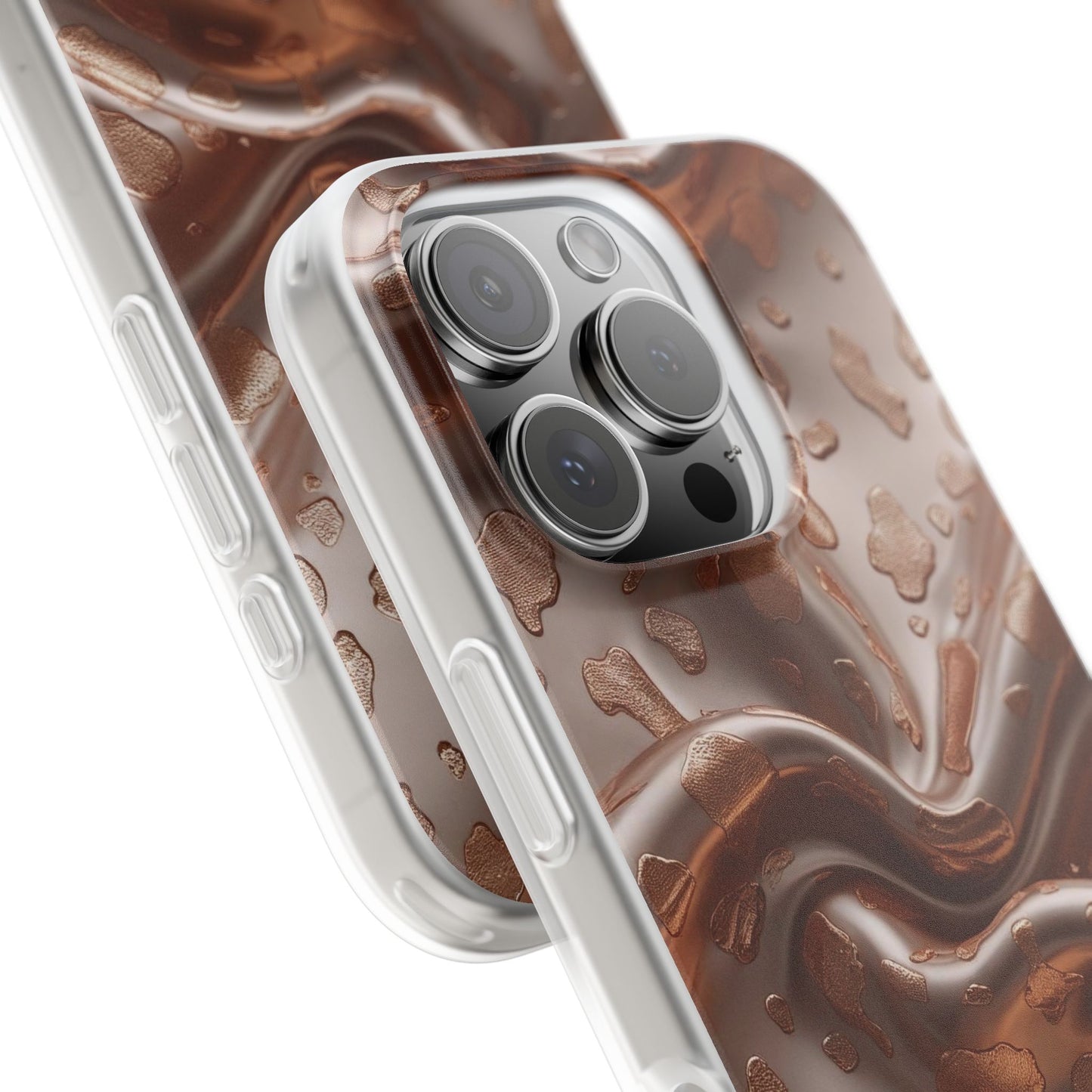 iPhone Flexi Case – Leopardenmuster