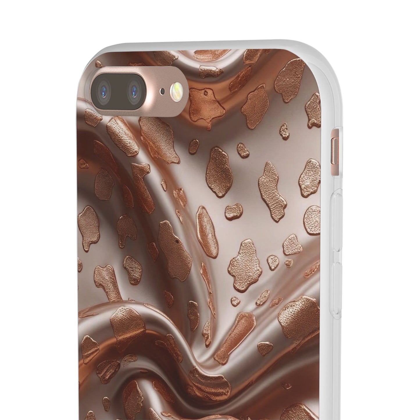 iPhone Flexi Case – Leopardenmuster