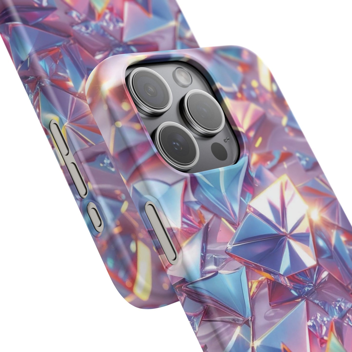 Snap Case iPhone Handyhülle – 3D-Effekt mit Diamant Design