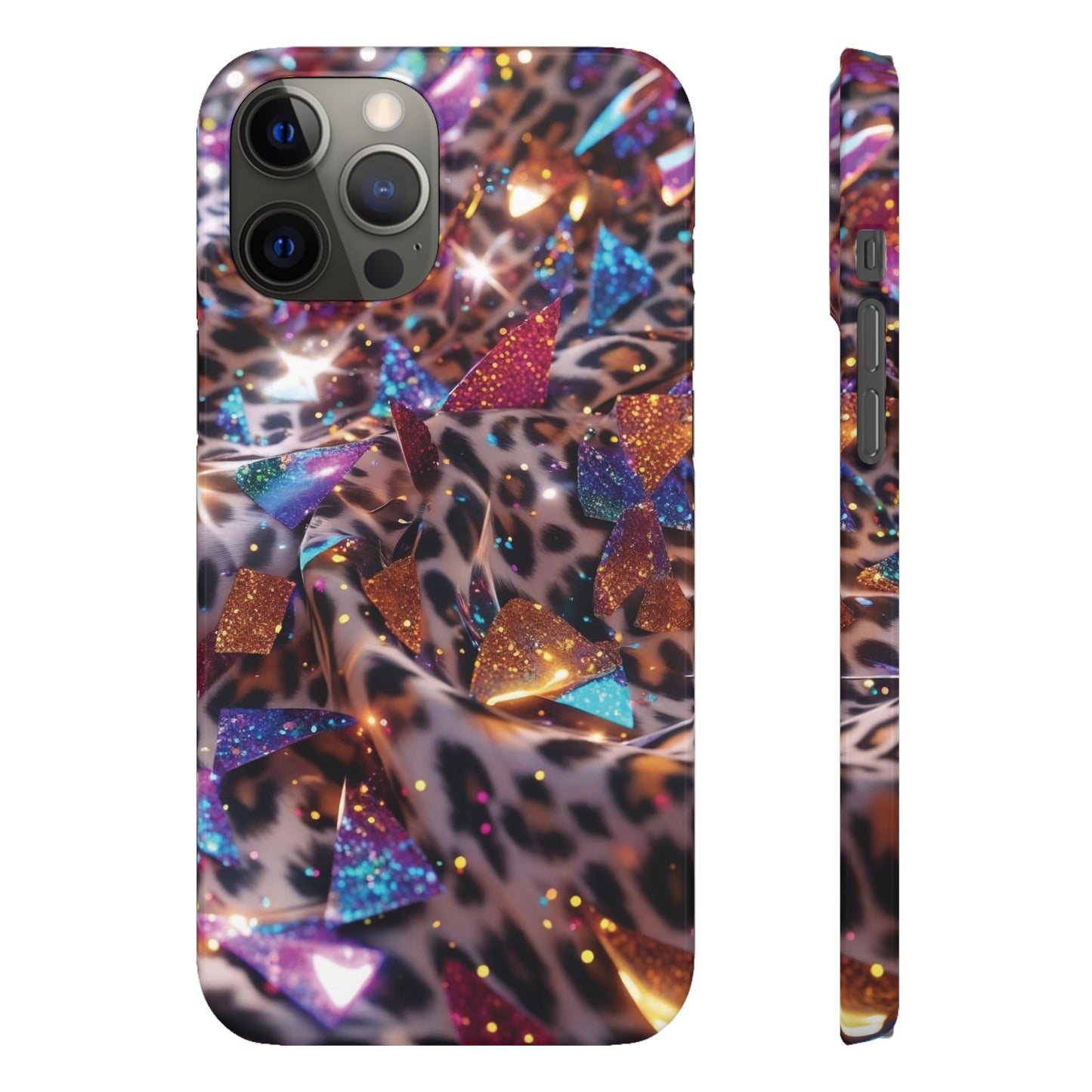 Snap Case Leopard Muster iPhone Handyhülle