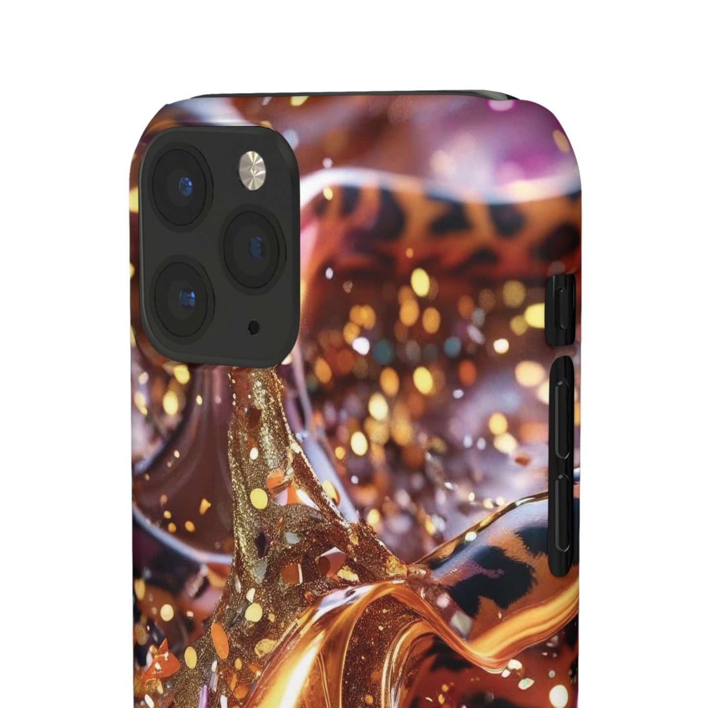 Snap Case Leopard Muster iPhone Handyhülle