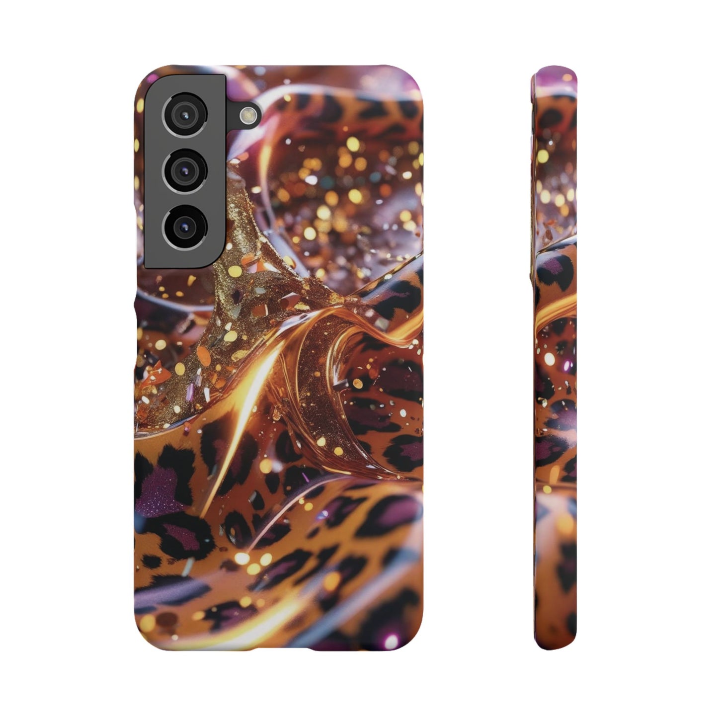 Snap Case Leopard Muster Samsung Handyhülle