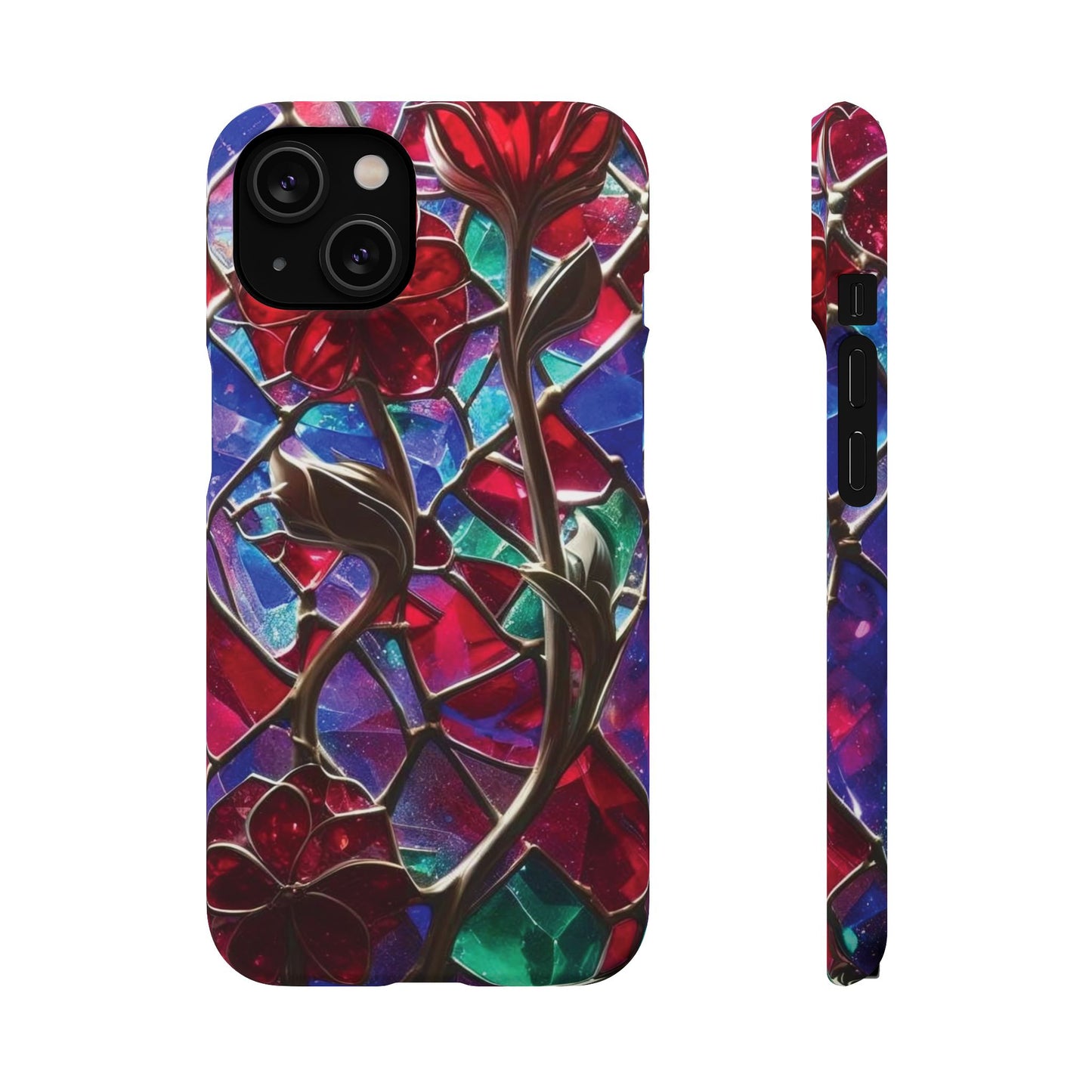iPhone Snap Case – Glasmosaik 3D Optik Design