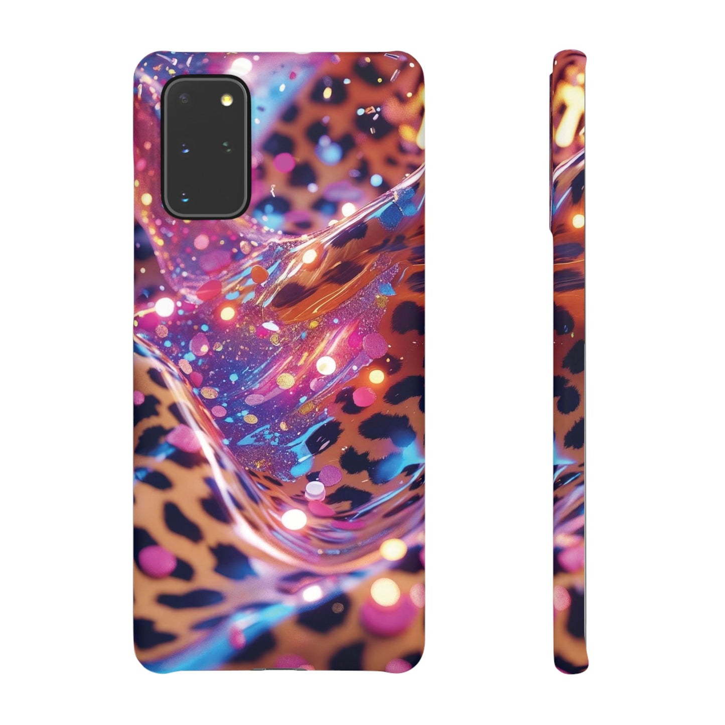 Snap Case Leopard Muster Samsung Handyhülle