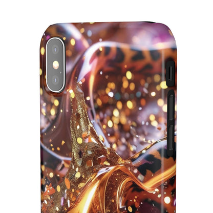 Snap Case Leopard Muster iPhone Handyhülle