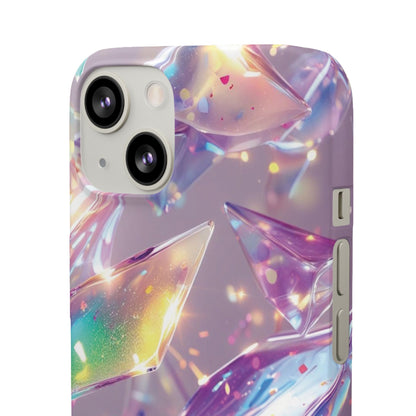Snap Case iPhone Handyhülle – 3D-Effekt mit Diamant Design