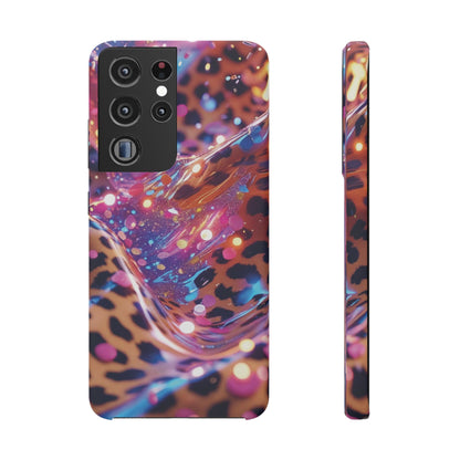 Snap Case Leopard Muster Samsung Handyhülle