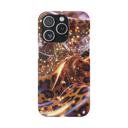Snap Case Leopard Muster iPhone Handyhülle