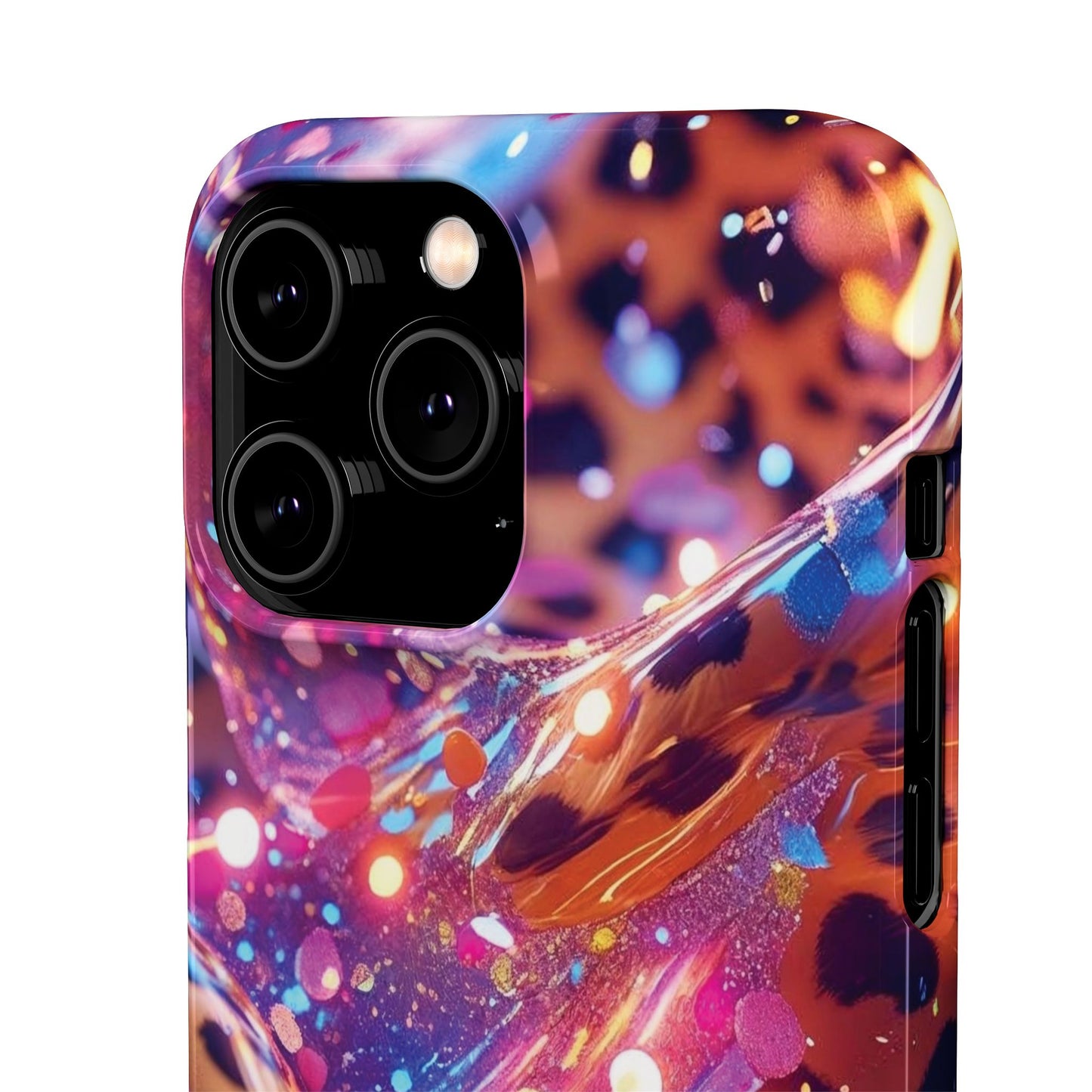 Snap Case Leopard Muster iPhone Handyhülle