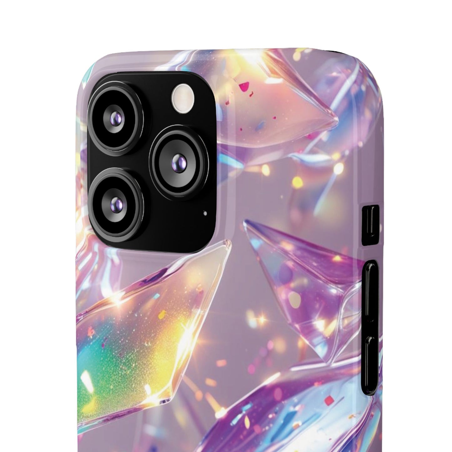 Snap Case iPhone Handyhülle – 3D-Effekt mit Diamant Design