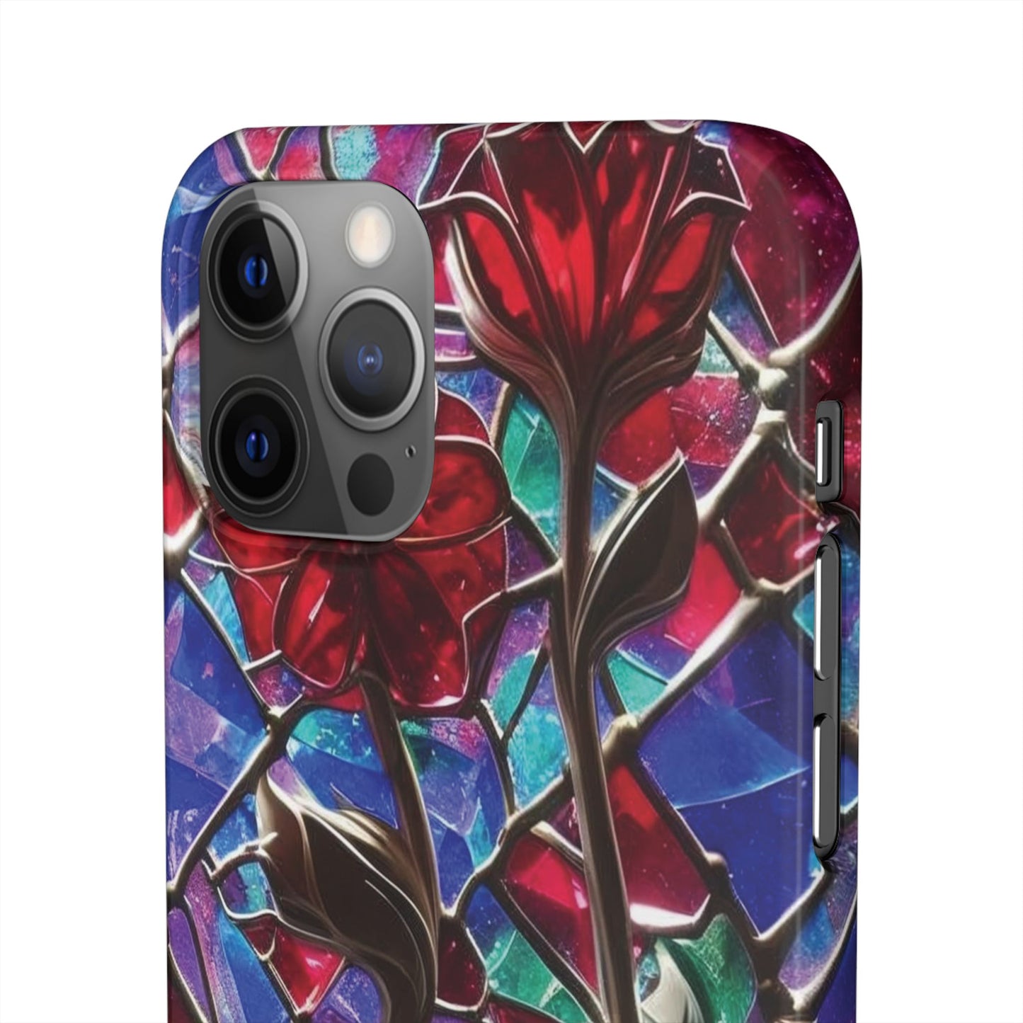 iPhone Snap Case – Glasmosaik 3D Optik Design