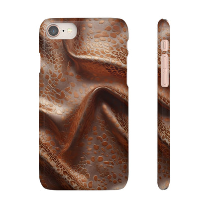 Snap Case Leopard Muster iPhone Handyhülle – Luxus trifft Design