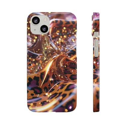 Snap Case Leopard Muster iPhone Handyhülle