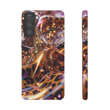 Snap Case Leopard Muster Samsung Handyhülle