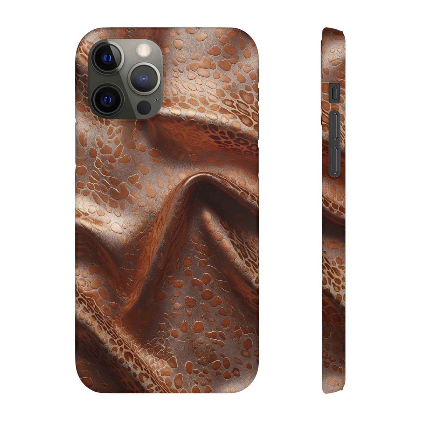Snap Case Leopard Muster iPhone Handyhülle – Luxus trifft Design