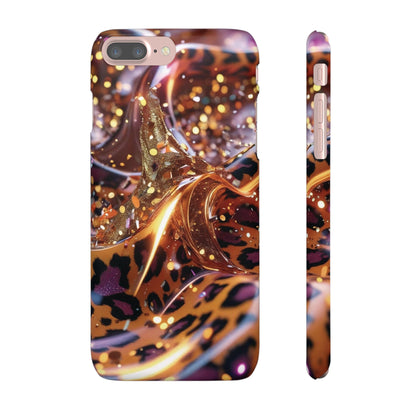 Snap Case Leopard Muster iPhone Handyhülle