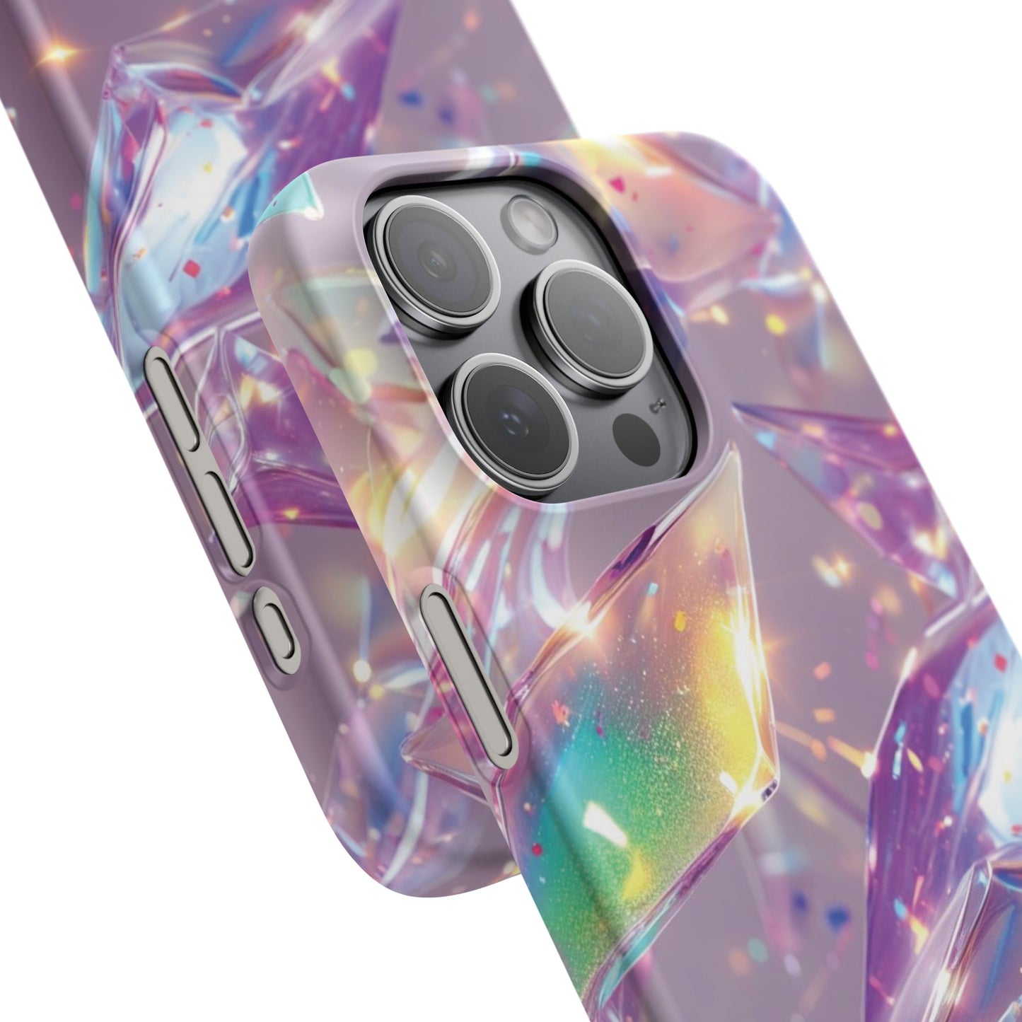 Snap Case iPhone Handyhülle – 3D-Effekt mit Diamant Design