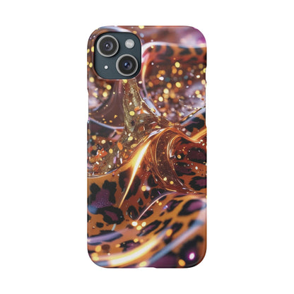 Snap Case Leopard Muster iPhone Handyhülle