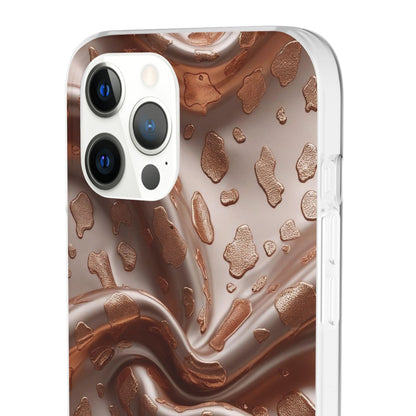 iPhone Flexi Case – Leopardenmuster