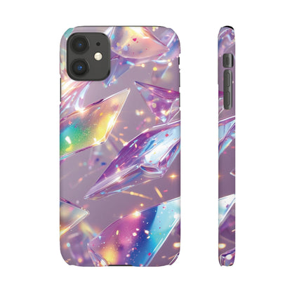 Snap Case iPhone Handyhülle – 3D-Effekt mit Diamant Design