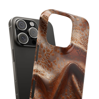 Snap Case Leopard Muster iPhone Handyhülle – Luxus trifft Design
