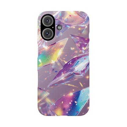 Snap Case iPhone Handyhülle – 3D-Effekt mit Diamant Design
