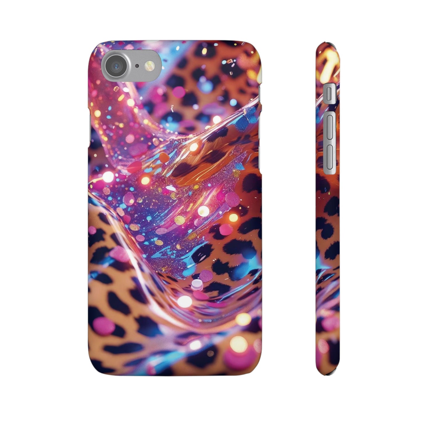 Snap Case Leopard Muster iPhone Handyhülle