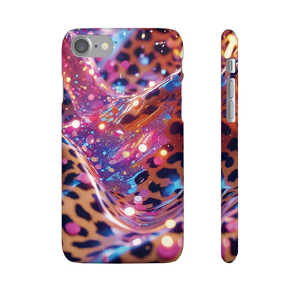 Snap Case Leopard Muster iPhone Handyhülle