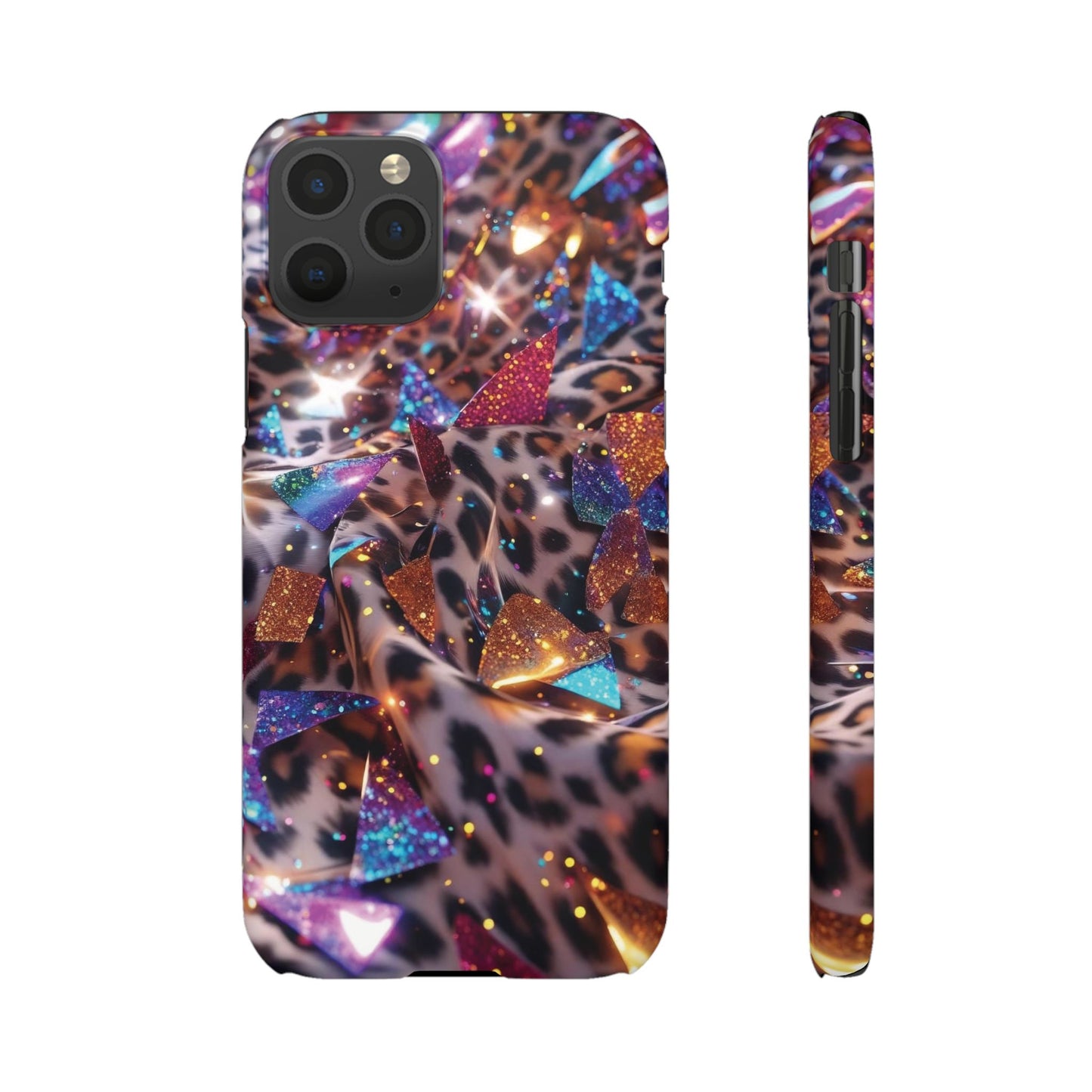 Snap Case Leopard Muster iPhone Handyhülle