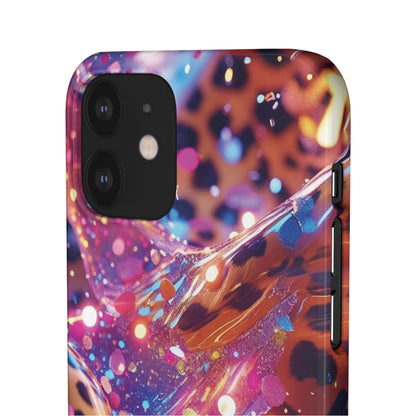 Snap Case Leopard Muster iPhone Handyhülle