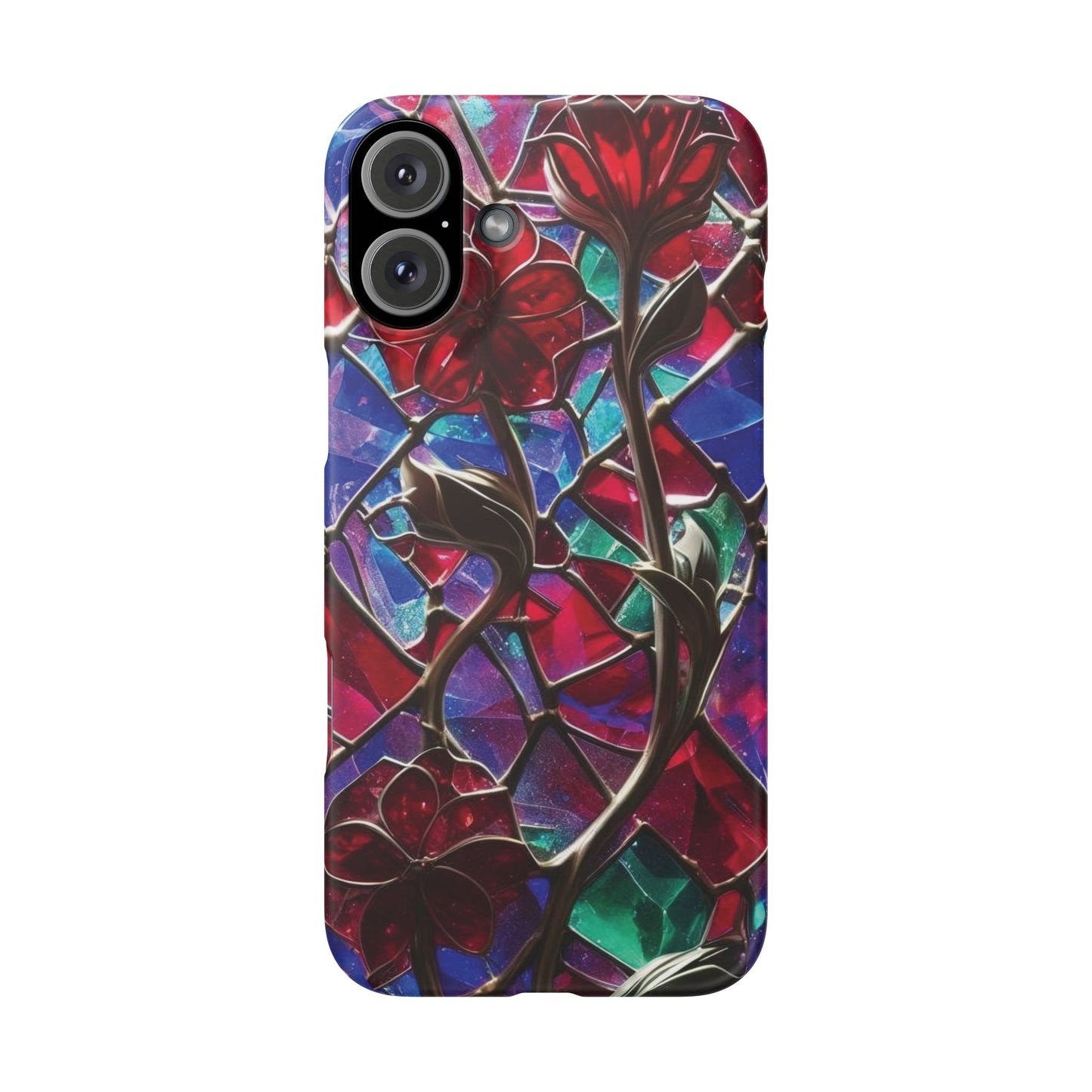 iPhone Snap Case – Glasmosaik 3D Optik Design