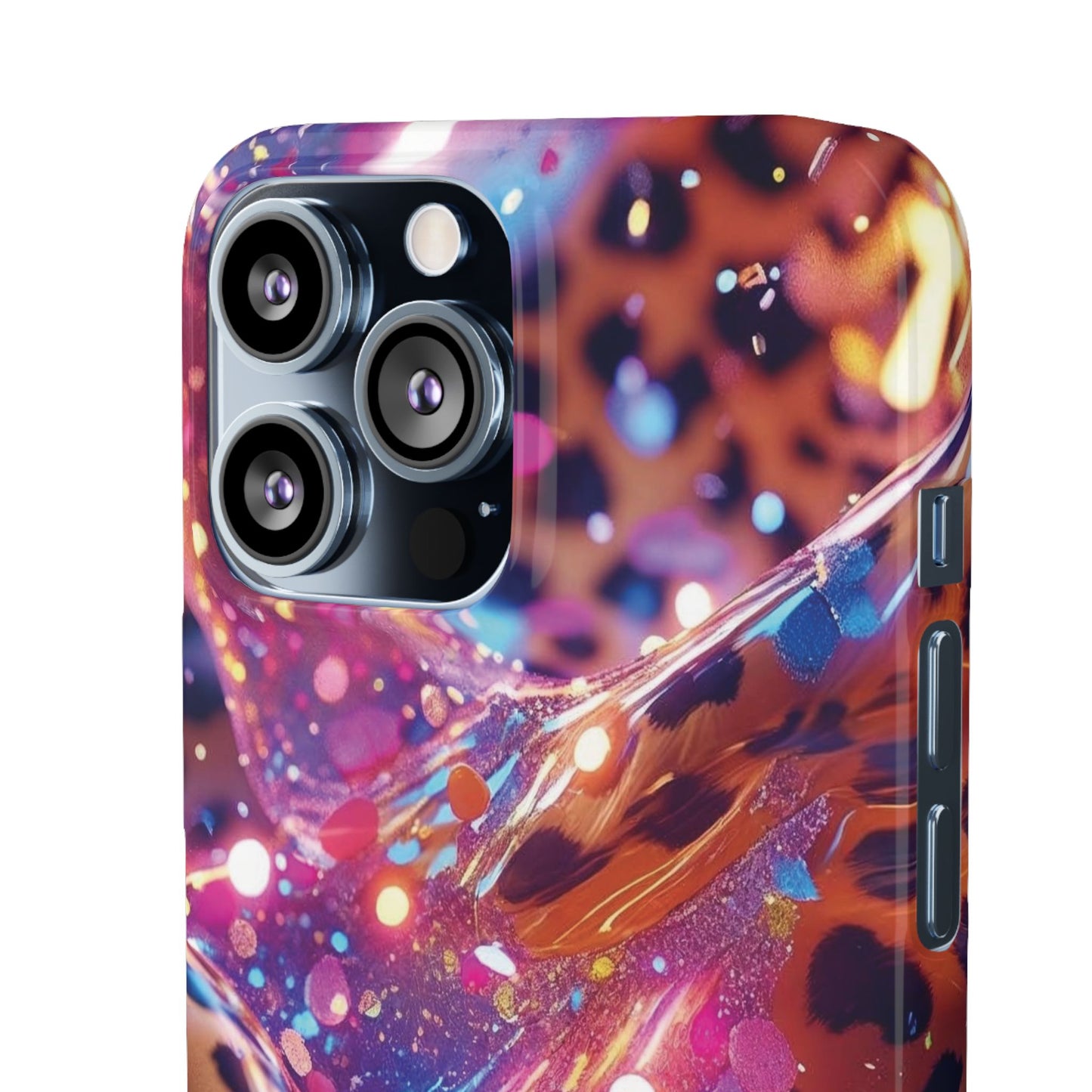 Snap Case Leopard Muster iPhone Handyhülle