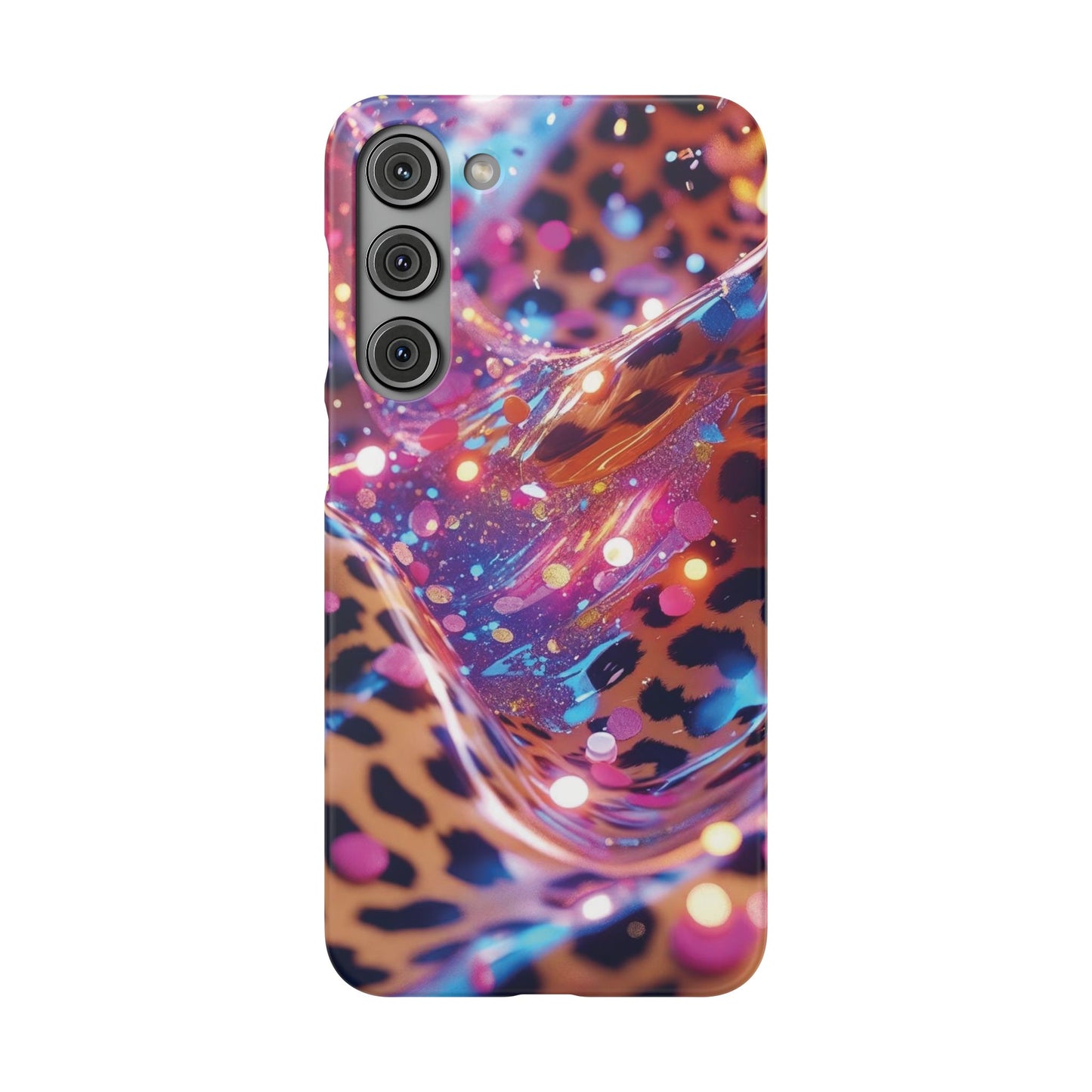 Snap Case Leopard Muster Samsung Handyhülle