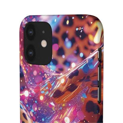Snap Case Leopard Muster iPhone Handyhülle