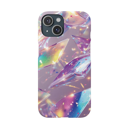 Snap Case iPhone Handyhülle – 3D-Effekt mit Diamant Design