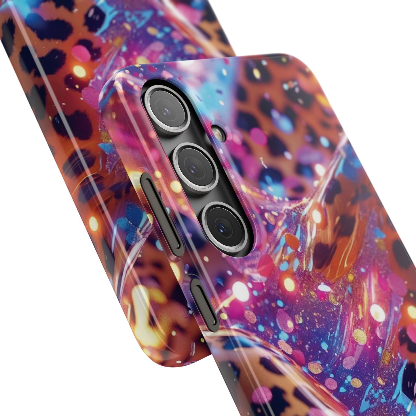 Snap Case Leopard Muster Samsung Handyhülle
