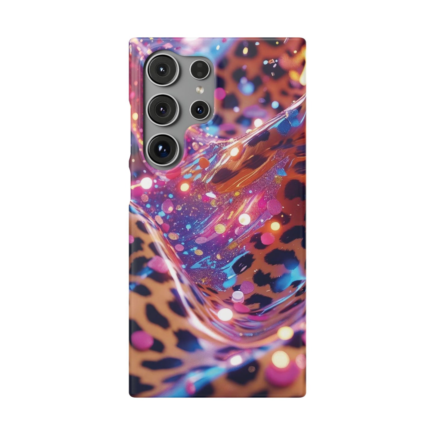 Snap Case Leopard Muster Samsung Handyhülle