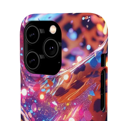 Snap Case Leopard Muster iPhone Handyhülle