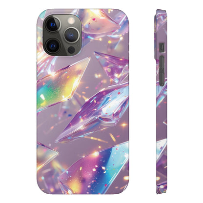 Snap Case iPhone Handyhülle – 3D-Effekt mit Diamant Design