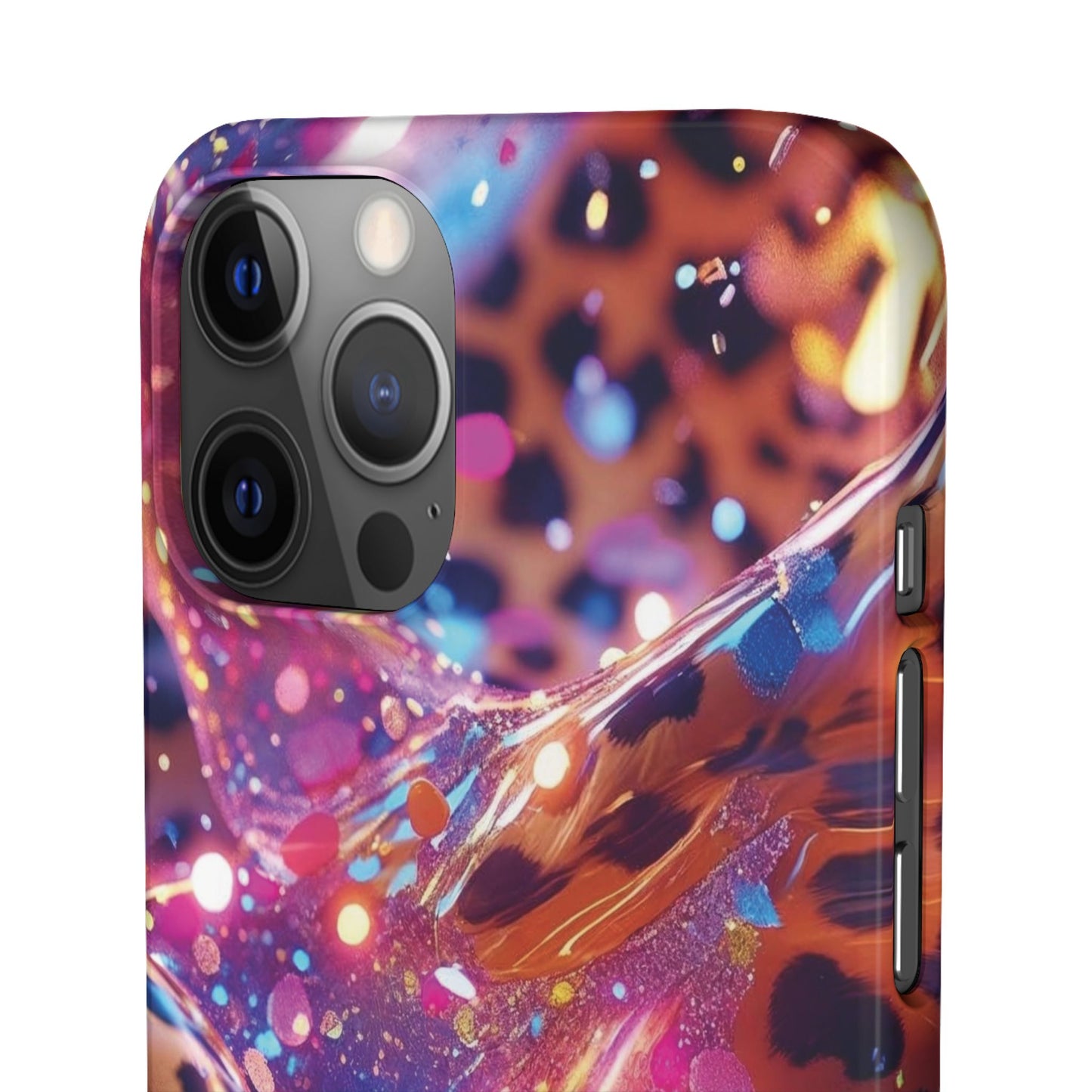 Snap Case Leopard Muster iPhone Handyhülle