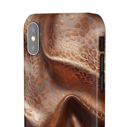 Snap Case Leopard Muster iPhone Handyhülle – Luxus trifft Design