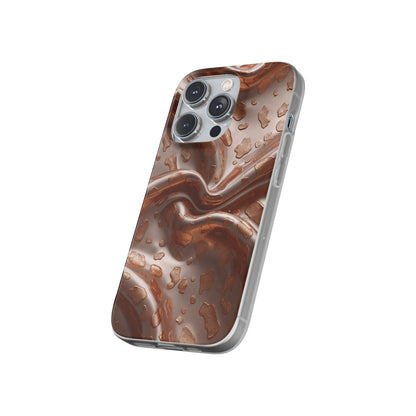 iPhone Flexi Case – Leopardenmuster