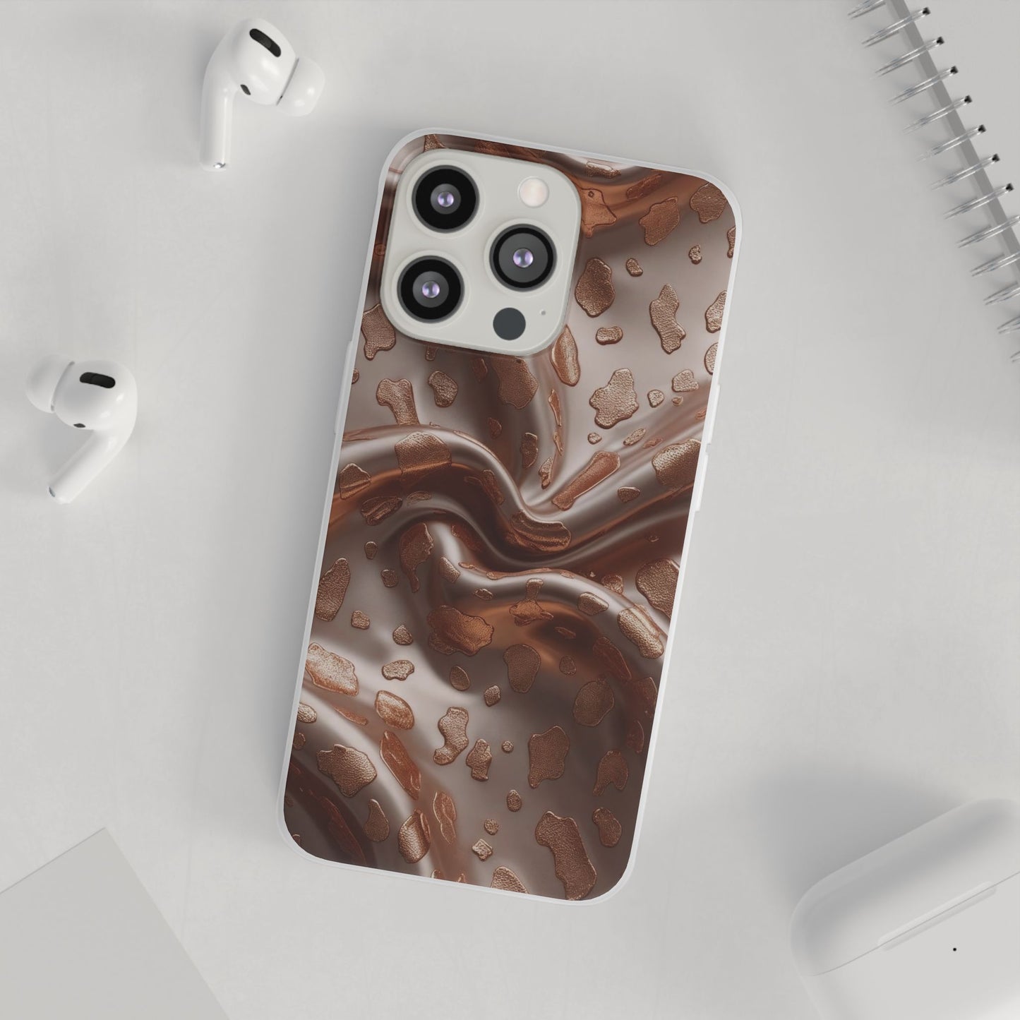 iPhone Flexi Case – Leopardenmuster